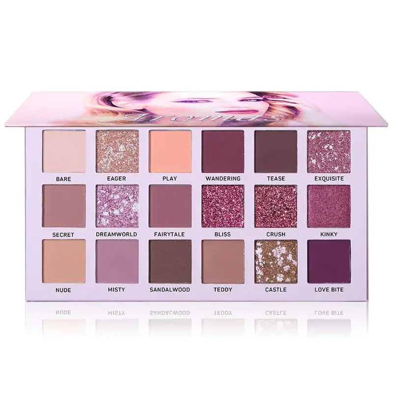UCANBE 18 Colors Aromas Nude Eyeshadow Palette Shimmer Matte
