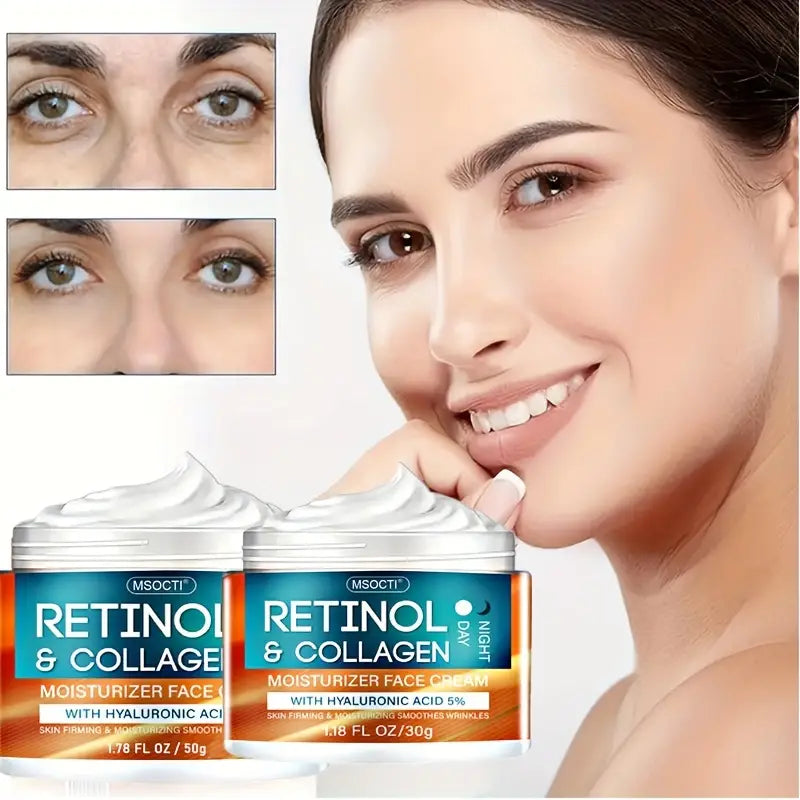 1.06oz/1.76oz Retinol Face Cream - Nourishing, Firming, And Hydrating Skincare For Youthful Glow