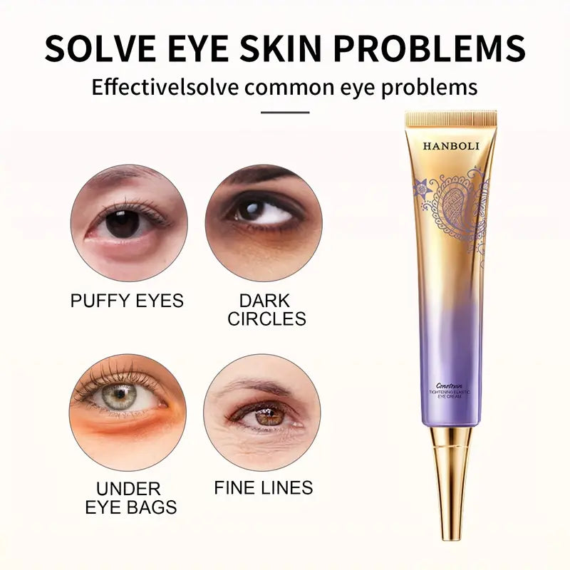 1 PC Eye Cream, Smoothing Wrinkles Eye Cream, Tightening Eye Bags, Reducing Fine Lines, Smoothes Eye Skin Elasticity, Looking Youthful And Energetic