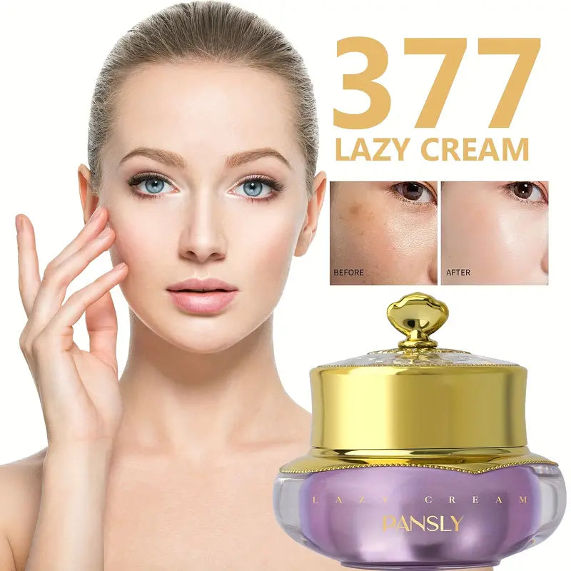 0.51oz Intensive 377 Niacinamide Face Cream, Ginseng Sesame Pearl Extract Moisturizing Face Cream, Lazy Face Cream, Firming Skin, Improving Skin Elasticity, Concealing Blemishes, Collagen Face Cream, Reduce Aging, Make Skin Look More Glossy Face Cream