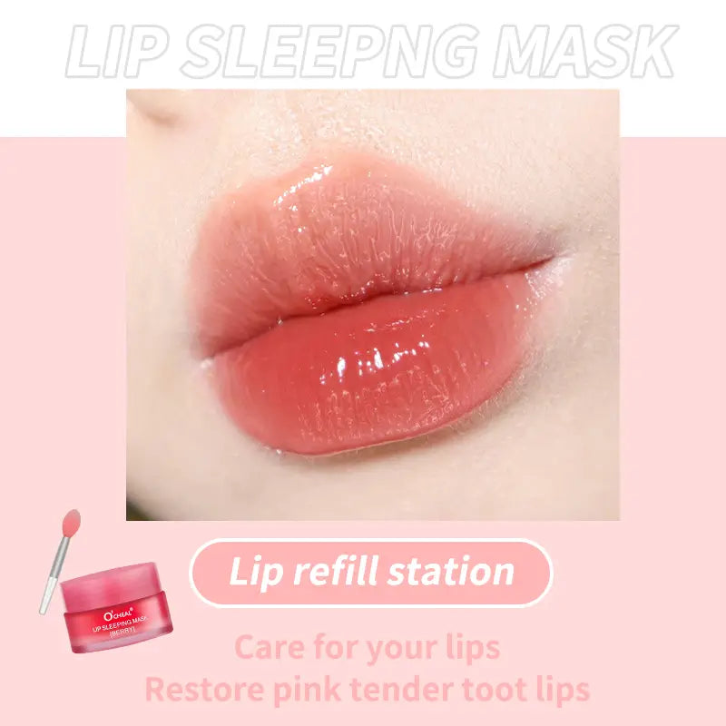 1 Pcs Nighttime Lip Mask to Reduce the Look of Aging and Moisturize for Youthful Lips