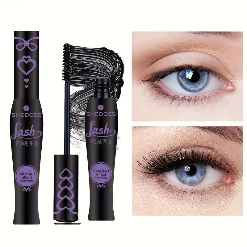 3-Pack Volumizing & Lengthening Waterproof Mascara for Thicker, Longer Eyelashes